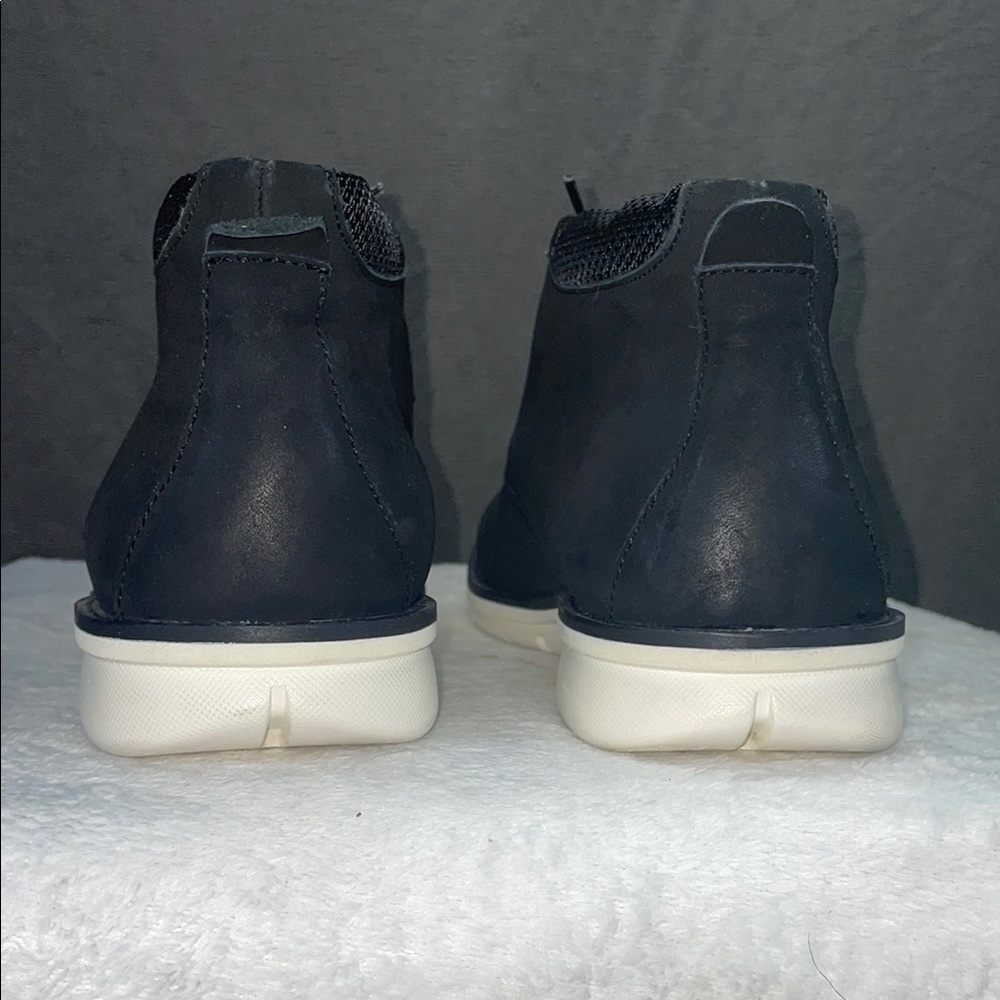 Kenneth Cole New York Black‎ Techno Chukka Boots Minimalist Style - Picture 6 of 9